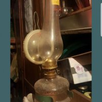 Старинна газова лампа, снимка 1 - Антикварни и старинни предмети - 40021274