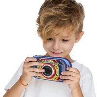 10-в-1 Смарт Детска Камера VTech Kidizoom Touch 5.0,LCD цветен сензорен дисплей 3,5”, MP3/слушалки, снимка 6 - Камери - 43383083