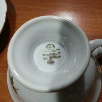 Полски порцелан сет за кафе, снимка 7 - Антикварни и старинни предмети - 43147041