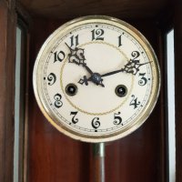 Стар немски стенен часовник, снимка 5 - Антикварни и старинни предмети - 37889502