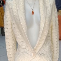 Дамски жилетки от естествени материи- кашмир,мерино,мохер,ангора,алпака, снимка 17 - Блузи с дълъг ръкав и пуловери - 43356586