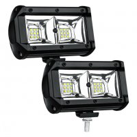 2 БРОЯ! 54W, 12-24V LED Халогени, LED фарове, диодни фарове, халогени, снимка 1 - Аксесоари и консумативи - 27030329