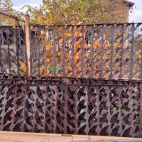  Ограда плътно желязо 12м., снимка 2 - Дограми - 27059224