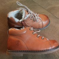 Ponny Leather Winter Shoes Размер EUR 25 детски с вата естествена кожа 23-14-S, снимка 3 - Детски обувки - 43295950