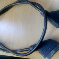 Качествен Скарт кабел, снимка 1 - Приемници и антени - 33270304