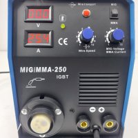 Професионално Телоподаващо с електрожен Volt Electric MIG/MMA 250A IGBT, снимка 4 - Други машини и части - 39289889