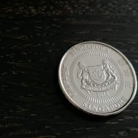 Mонета - Сингапур - 50 цента | 2014г., снимка 2 - Нумизматика и бонистика - 33277321
