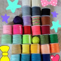 Изработвам плетени и не плетени гривни със синци или цветни топчета по Ваш избор, снимка 12 - Гривни - 38287184