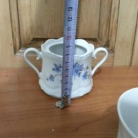   порцелан Бавария чаши за чай латиера захарница, снимка 6 - Антикварни и старинни предмети - 34960076