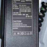 Адаптер зарядно за лаптоп. 120w Meind Notebook power adapter Захранване 220v / 12v, снимка 8 - Захранвания и кутии - 8904720