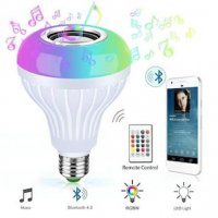 BLUETOOTH Музикална LED лампа / крушка Е27, снимка 11 - Аудиосистеми - 34926820