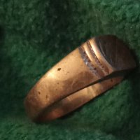 Пръстен стар бронзов 20996, снимка 2 - Колекции - 33475853
