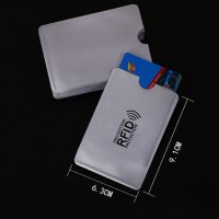 Защитно калъфче за безконтактна/RFID кредитна или дебитна карта, снимка 2 - Портфейли, портмонета - 27091289