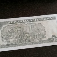 Банкнота - Куба - 1 песо UNC | 2007г., снимка 3 - Нумизматика и бонистика - 26262086