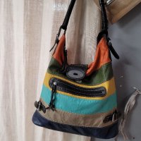 Шарена чанта,разноцветна,пъстра, снимка 9 - Чанти - 41395230