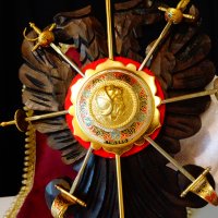  Toledo герб,шпага за хапки,рицар,жезъл,позлата. , снимка 8 - Антикварни и старинни предмети - 33147398