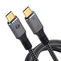 VCom USB4.0 Type-C/Type-C 40Gbps, 240W - CU541M-1.2m, снимка 13 - Кабели и адаптери - 43155237