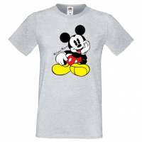 Мъжка тениска Mickey Mouse 1 Подарък,Изненада,Рожден ден, снимка 5 - Тениски - 36576212