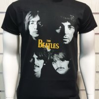 Нова мъжка тениска с дигитален печат на музикалната група The Beatles, снимка 8 - Тениски - 28317049