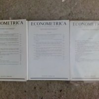 Econometrica - научно списание, снимка 4 - Списания и комикси - 43039680