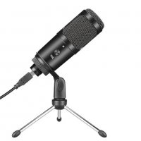 USB микрофон за TikTok, Youtube, караоке и записи в студио, снимка 1 - Микрофони - 33462330