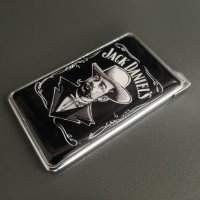 Метална запалка с логото на Jack Daniels, снимка 2 - Запалки - 33174623