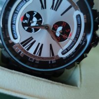 Мъжки луксозен часовник Roger Dubuis Excalibur  3 Time Zones Worldtimer, снимка 6 - Мъжки - 36762452