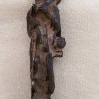 Бронзова Египетска фигура, снимка 1 - Антикварни и старинни предмети - 28599849