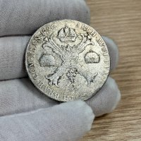 1 кроненталер 1796 г, Австрийска Нидерландия - сребърна монета, снимка 4 - Нумизматика и бонистика - 43474167