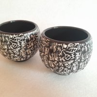 2 Керамични чашки, снимка 1 - Чаши - 42969767