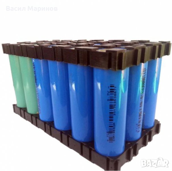 Продвавам държачи за 18650 клетки / батерии 18650 Holders / Holder 100 броя, снимка 1