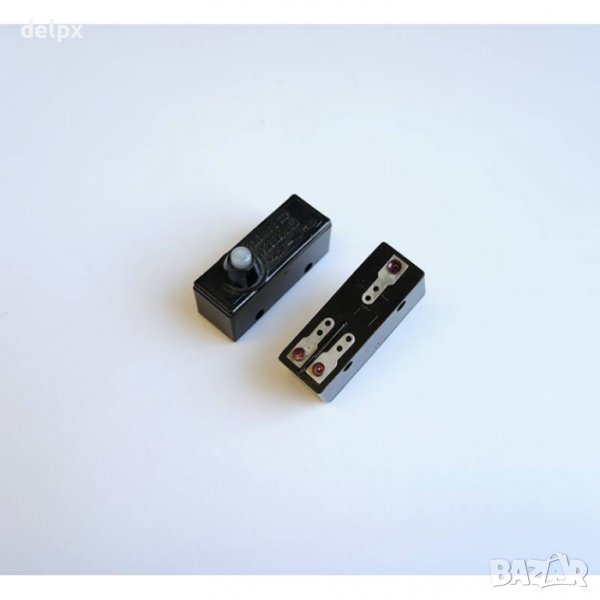 Ключ МП2102 незадържащ НО черен 660V 16A, снимка 1