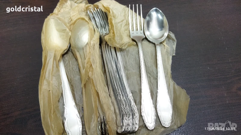 Стари руски лъжички и вилички , снимка 1