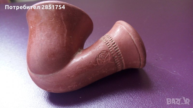 Старинна османска луличка с печат, снимка 1