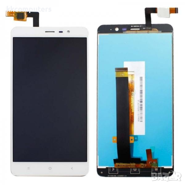 LCD Дисплей за Xiaomi Redmi Note 3 + тъч скрийн / Бял /, снимка 1