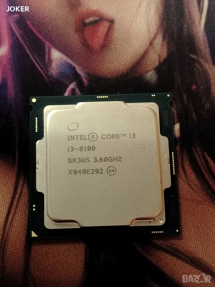 Процесор Intel® Core™ i3-8100 6M кеш, 3.60 GHz , снимка 1