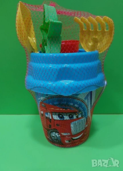 Голяма кофичка за пясък, с лейка, снимка 1