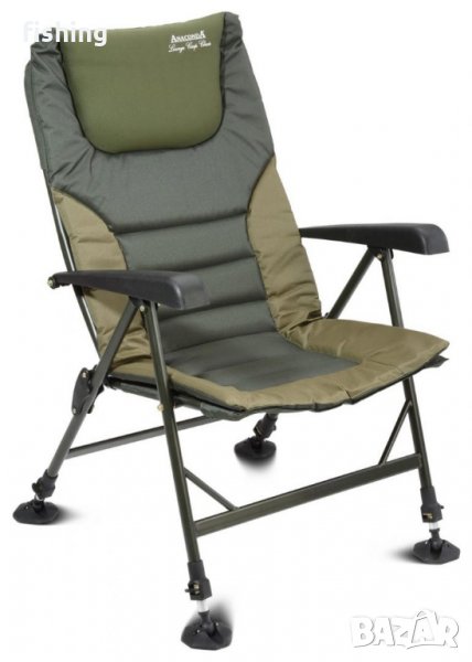 Anaconda Lounge Carp Chair стол с подлакътници, снимка 1