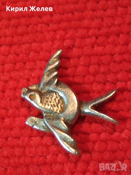 МИНИАТЮРНА СРЕБЪРНА ЛЯСТОВИЧКА с ПОДКОВА СРЕБЪРНА ФИГУРКА / ВИСУЛКА За КЪСМЕТ ЩАСТИЕ КОЛЕКЦИЯ 40414, снимка 1