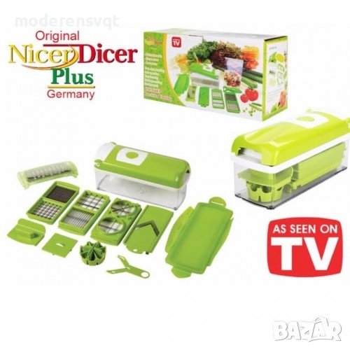 кухненско ренде 11 части - Nicer Dicer Plus, снимка 1