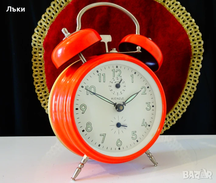 Механичен настолен часовник будилник Kienzle , снимка 1