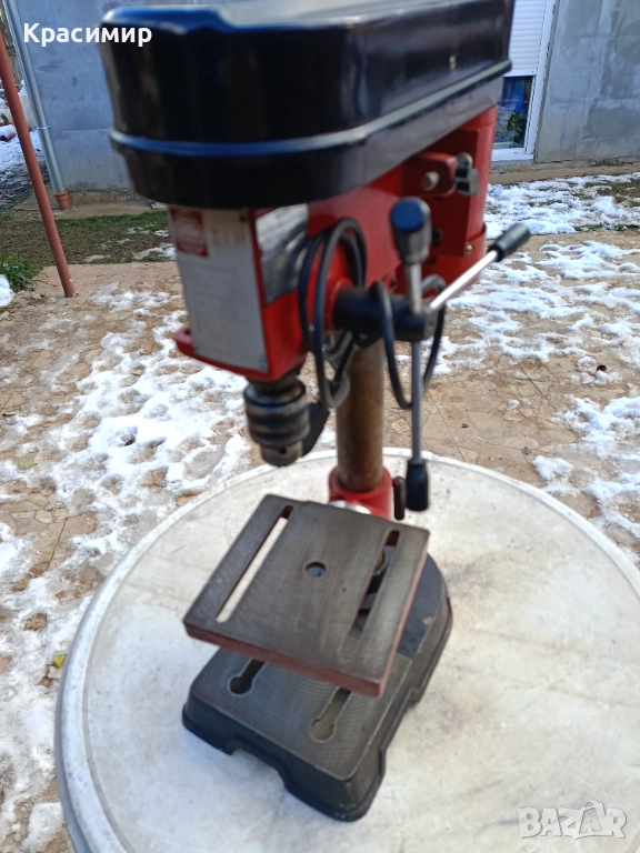 Немска настолна бормашина, работеща , снимка 1