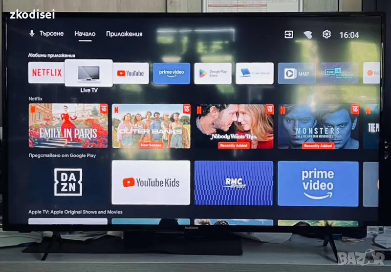 LED TV TELEFUNKEN 50UA9000 50 Инча, снимка 1