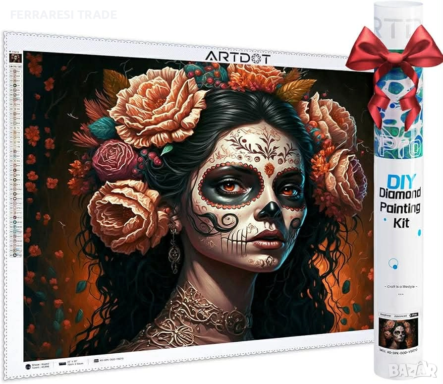 Комплект за диамантени картини 50.0 × 70.0 cm, снимка 1