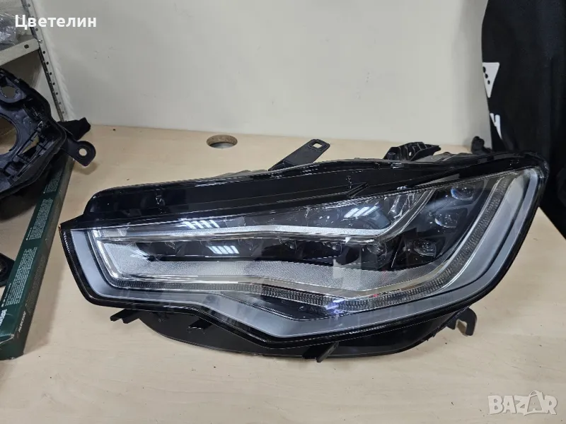 Ляв фар Audi A6 C7 Full LED lqv far ауди а6 ц7 фул лед, снимка 1