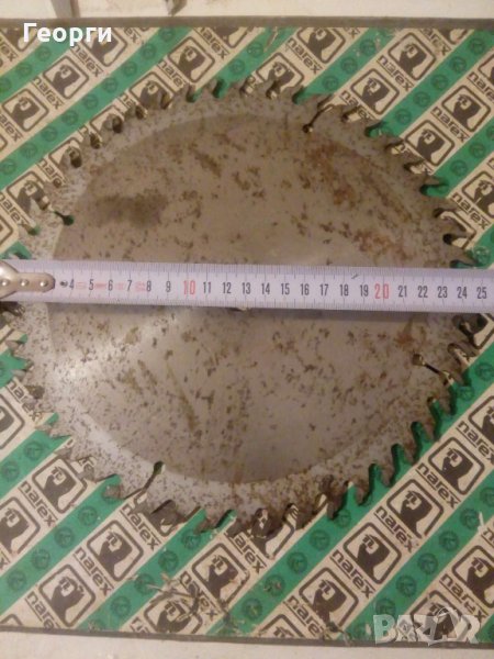Видиран Циркулярен диск за дърво Ф-255мм,отвор - 25 мм ВИСОКОКАЧЕСТВЕН, снимка 1