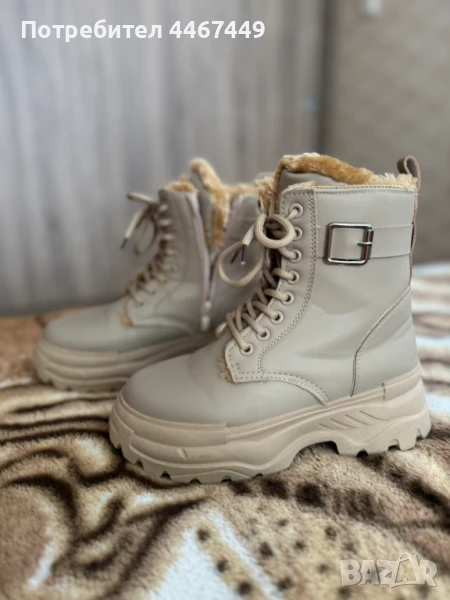 НОВИ Боти с пух, номер 36, снимка 1