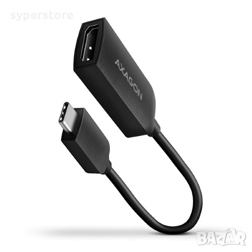 Преходник Адаптер от USB Type C към HDMI Axagon RVC-HI2 Конвертор USB-C to HDMI , снимка 1
