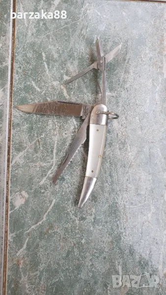 Стара джобна Ножка Ножче, снимка 1