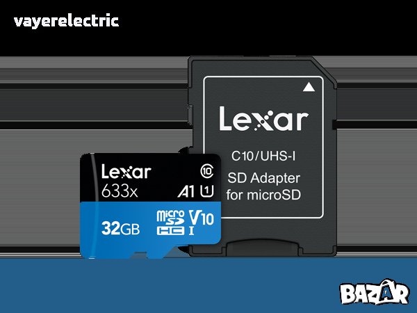 Micro SDHC карти LEXAR 32 GB, флашки Philips/Emtec 32/64, снимка 1